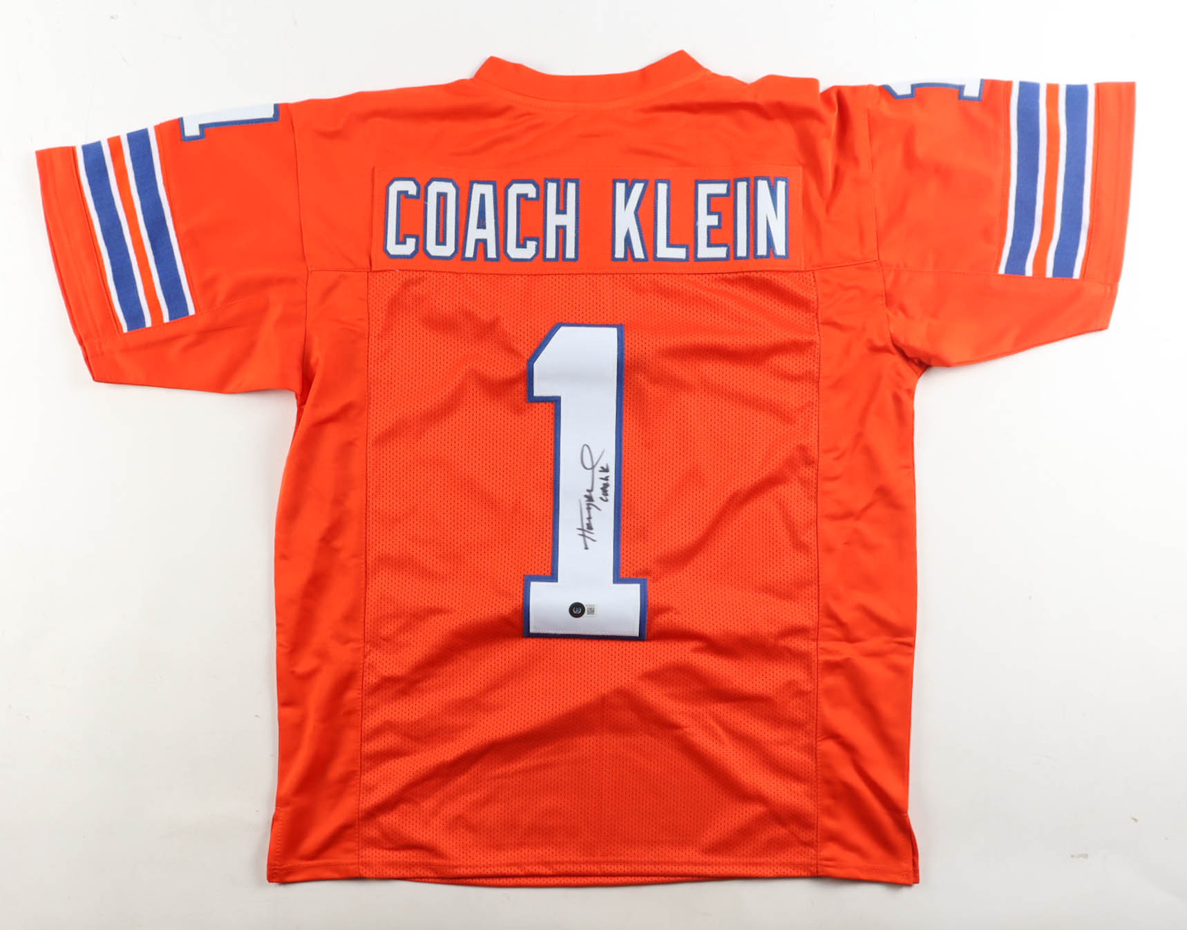 Henry Winkler Signed Jersey Inscribed "Coach K" (Beckett) at PristineAuction.com Henry Winkler Signed Jersey Inscribed "Coach K" (Beckett) at PristineAuction.com