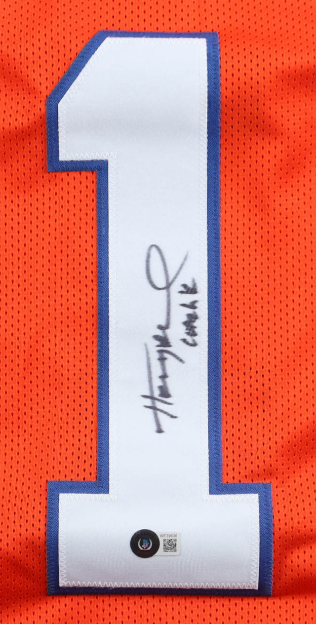 Henry Winkler Signed Jersey Inscribed "Coach K" (Beckett) at PristineAuction.com Henry Winkler Signed Jersey Inscribed "Coach K" (Beckett) at PristineAuction.com