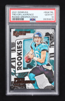 Trevor Lawrence 2021 Donruss Rookie Gridiron Kings #RGK-TRL RC (PSA 10) at PristineAuction.com