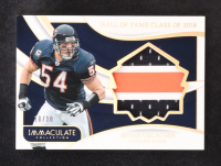 Brian Urlacher 2024 Immaculate Collection Immaculate HOF Jerseys Prime #28 #10/10 at PristineAuction.com