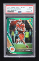 Trevor Lawrence 2021 Panini Prizm Draft Picks Green #106 RC (PSA 10) at PristineAuction.com