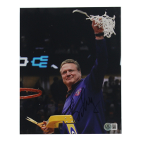 Bill Self Signed Kansas Jayhawks 8x10 Photo (Beckett) at PristineAuction.com