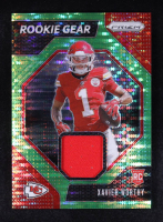 Xavier Worthy 2024 Panini Prizm Rookie Gear Neon Green Pulsar #5 RC at PristineAuction.com