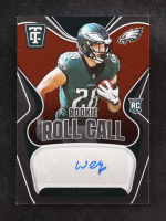 Will Shipley 2024 Totally Certified Rookie Roll Call Autographs Mirror Red #4 #96/100 at PristineAuction.com