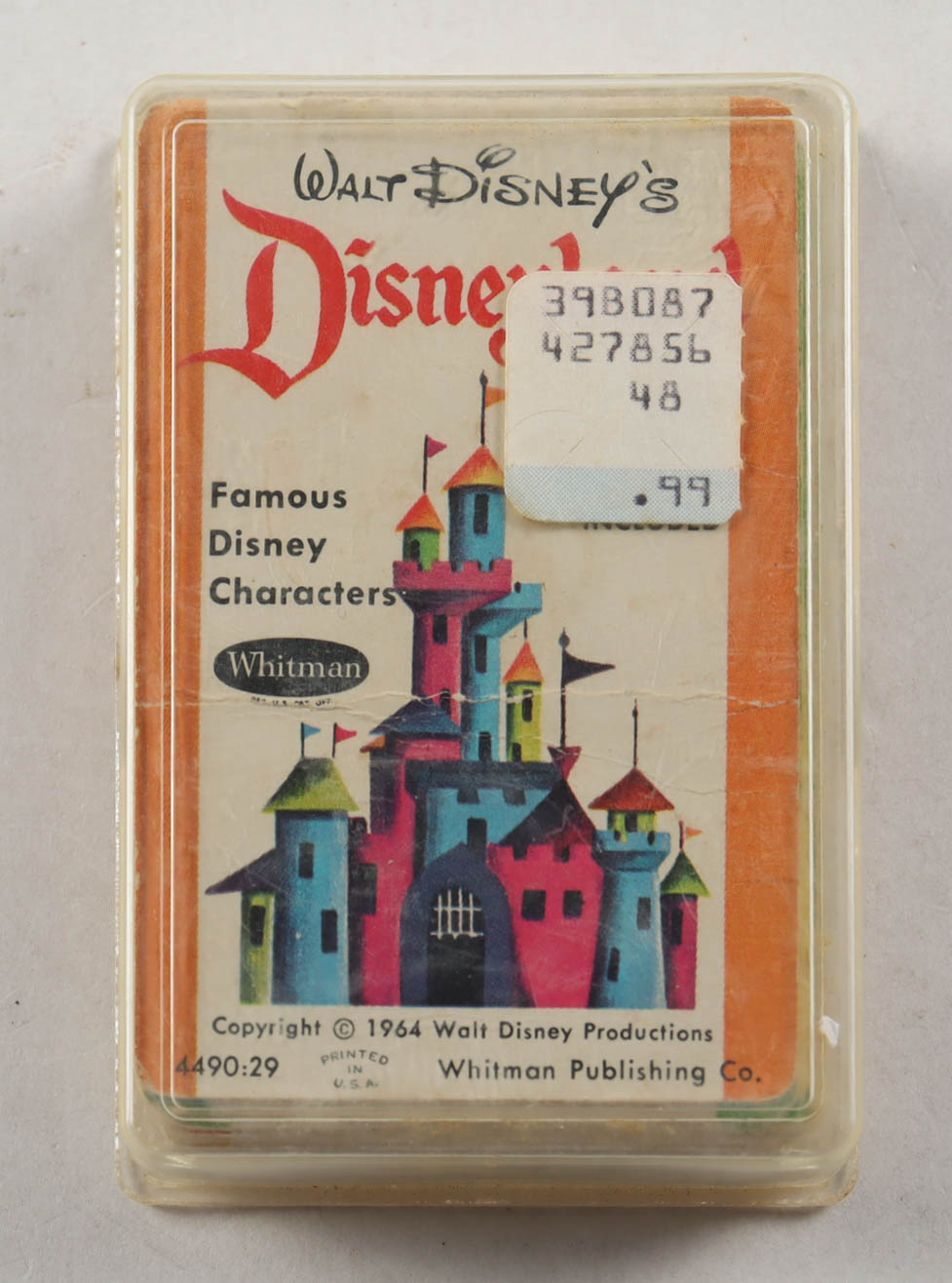 Disneyland 1964 Sealed Souvenir Card Set at PristineAuction.com Disneyland 1964 Sealed Souvenir Card Set at PristineAuction.com