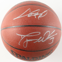 Dwyane Wade & Chris Bosh Signed NBA Basketball (JSA) at PristineAuction.com