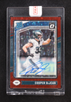 Cooper DeJean 2024 Donruss Optic Rated Rookies RPS Autographs Red Stars #221 RC #2/8 at PristineAuction.com
