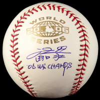 So Taguchi Signed 2006 World Series Baseball Inscribed "'06 WS Champs" with Japanese Signature (JSA) at PristineAuction.com
