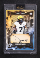 Donovan Edwards 2024 Wild Card 5 Card Draw Autograph Blue #5CDCLADE #1/1 RC at PristineAuction.com