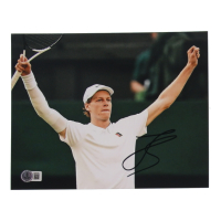Jannik Sinner Signed 8x10 Photo (Beckett) at PristineAuction.com