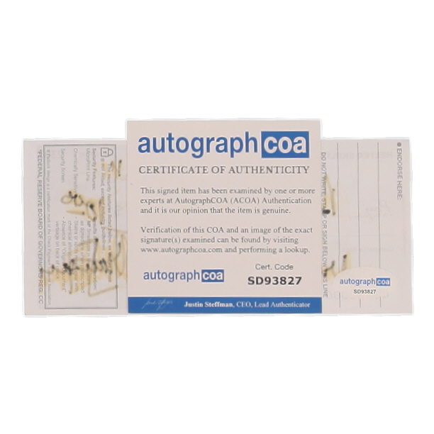 Charles Manson Signed Check (ACOA) at PristineAuction.com Charles Manson Signed Check (ACOA) at PristineAuction.com