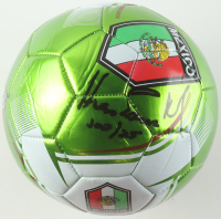 Hugo Sanchez Signed Team Mexico Soccer Ball Inscribed "100/25" (JSA) at PristineAuction.com