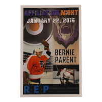 Bernie Parent Signed Flyers 12x18 Photo (UTR) at PristineAuction.com