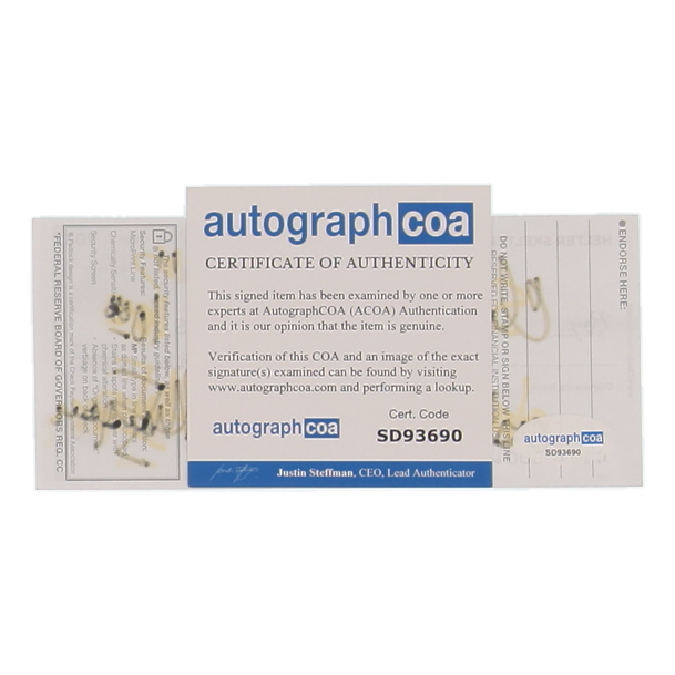 Charles Manson Signed Check (ACOA) at PristineAuction.com Charles Manson Signed Check (ACOA) at PristineAuction.com