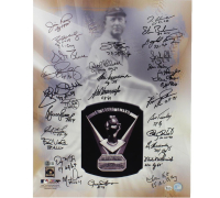 Roy Halladay & Fernando Valenzuela | Cy Young Award Winners 16x20 Photo Signed By (28) (Beckett) at PristineAuction.com