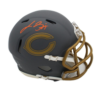 Lance Briggs Signed Bears Slate Alternate Speed Mini Helmet (Schwartz) at PristineAuction.com