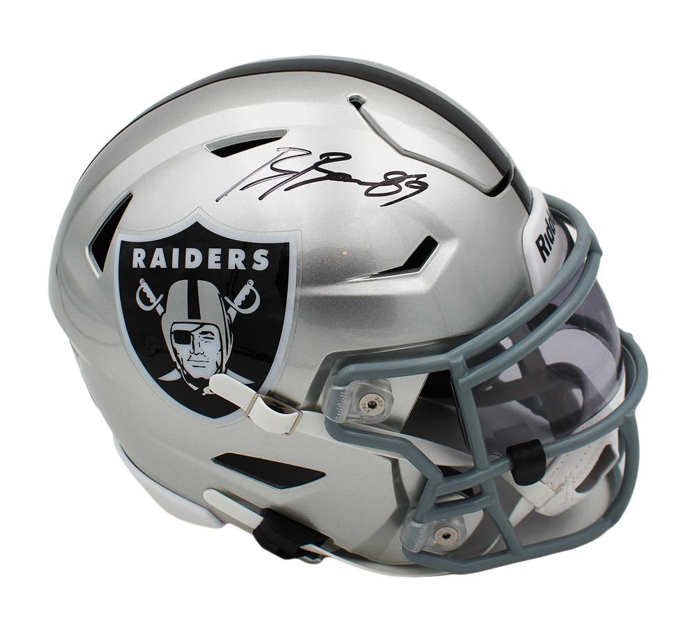 Brock Bowers Signed Raiders Mid-Size SpeedFlex Helmet With Visor (Beckett) at PristineAuction.com Brock Bowers Signed Raiders Mid-Size SpeedFlex Helmet With Visor (Beckett) at PristineAuction.com