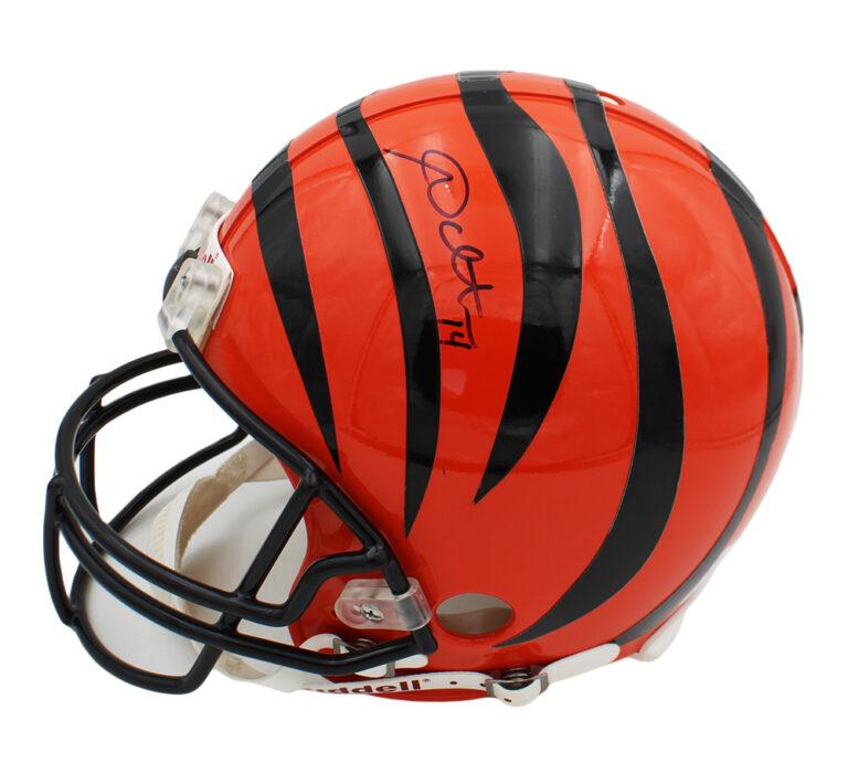 Andy Dalton & Carson Palmer Signed Bengals Full-Size Authentic On-Field VSR4 Helmet (JSA) at PristineAuction.com Andy Dalton & Carson Palmer Signed Bengals Full-Size Authentic On-Field VSR4 Helmet (JSA) at PristineAuction.com