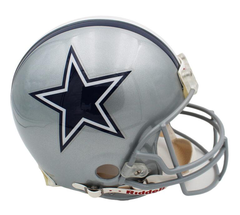 Deion Sanders & Michael Irvin Signed Cowboys Full-Size Authentic On-Field VSR4 Helmet Inscribed "HOF 2017" & "HOF 11" (JSA) at PristineAuction.com Deion Sanders & Michael Irvin Signed Cowboys Full-Size Authentic On-Field VSR4 Helmet Inscribed "HOF 2017" & "HOF 11" (JSA) at PristineAuction.com