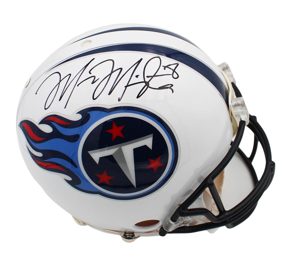 Marcus Mariota Signed Titans Full-Size Authentic On-Field VSR4 Helmet (JSA) at PristineAuction.com Marcus Mariota Signed Titans Full-Size Authentic On-Field VSR4 Helmet (JSA) at PristineAuction.com