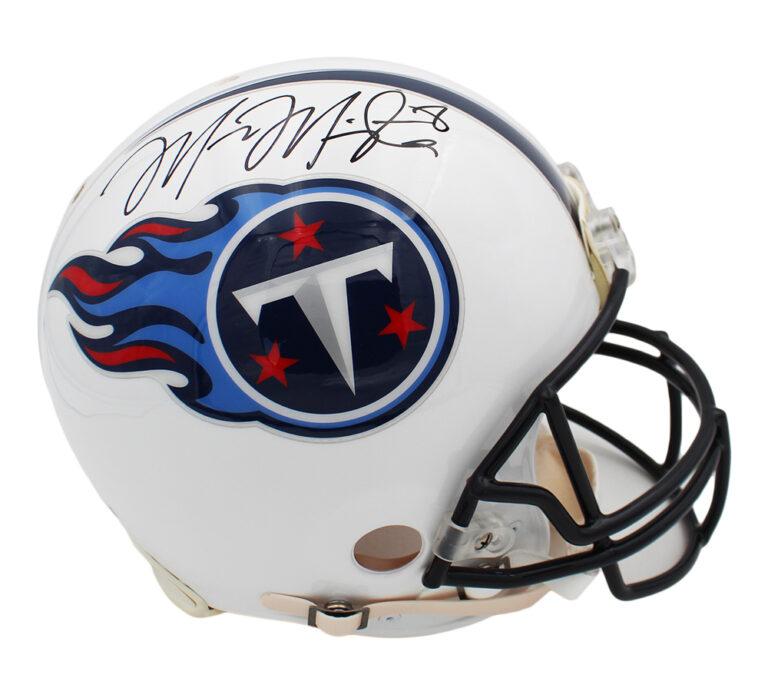 Marcus Mariota Signed Titans Full-Size Authentic On-Field VSR4 Helmet (JSA) at PristineAuction.com Marcus Mariota Signed Titans Full-Size Authentic On-Field VSR4 Helmet (JSA) at PristineAuction.com