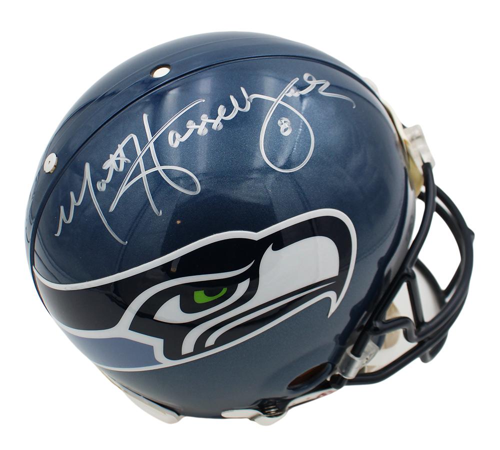 Matt Hasselbeck Signed Seahawks Full-Size Authentic On-Field VSR4 Helmet (JSA) at PristineAuction.com Matt Hasselbeck Signed Seahawks Full-Size Authentic On-Field VSR4 Helmet (JSA) at PristineAuction.com