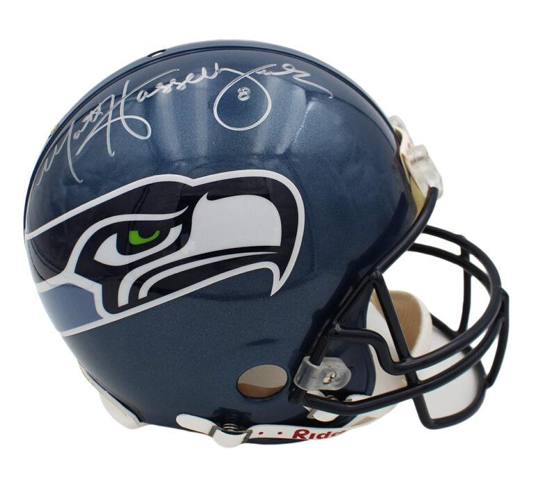 Matt Hasselbeck Signed Seahawks Full-Size Authentic On-Field VSR4 Helmet (JSA) at PristineAuction.com Matt Hasselbeck Signed Seahawks Full-Size Authentic On-Field VSR4 Helmet (JSA) at PristineAuction.com