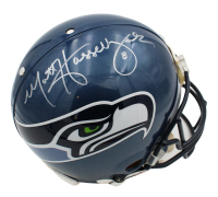 Matt Hasselbeck Signed Seahawks Full-Size Authentic On-Field VSR4 Helmet (JSA) at PristineAuction.com