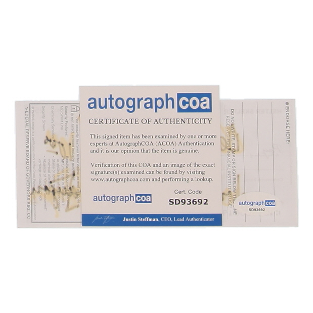 Charles Manson Signed Check (ACOA) at PristineAuction.com Charles Manson Signed Check (ACOA) at PristineAuction.com