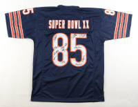 1985 Bears World Champions Jersey Team-Signed by (12) with Mike Singletary, Willlie Gault, Shaun Gayle, Stefan Humphries (JSA) at PristineAuction.com