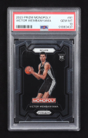 Victor Wembanyama 2023-24 Panini Prizm Monopoly #81 RC (PSA 10) at PristineAuction.com