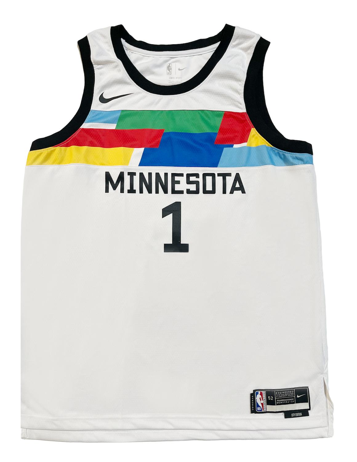 Anthony Edwards Signed Timberwolves Nike Authentic Jersey (Fanatics) at PristineAuction.com Anthony Edwards Signed Timberwolves Nike Authentic Jersey (Fanatics) at PristineAuction.com