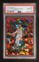 Victor Wembanyama 2023-24 Select Prizms Red Cracked Ice #87 RC (PSA 10) at PristineAuction.com