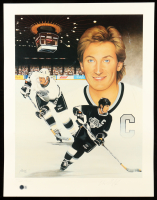 Wayne Gretzky Signed LE Kings Lithograph #523/2000 (Beckett) at PristineAuction.com