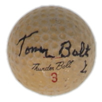 Tommy Bolt Signed Golf Ball (JSA) at PristineAuction.com