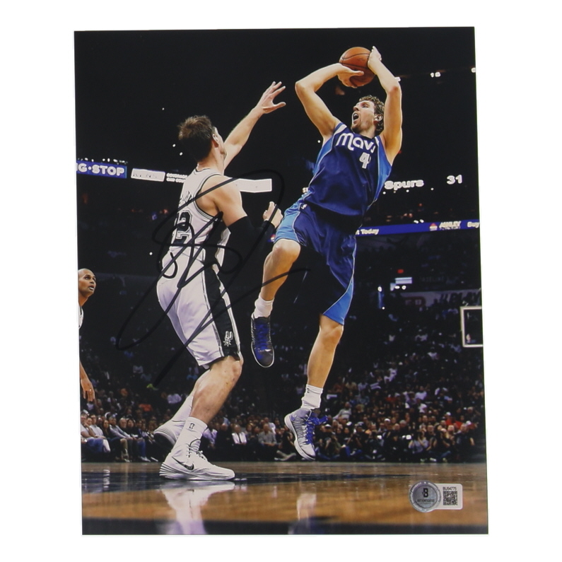 Dirk Nowitzki Signed Mavericks 8x10 Photo (Beckett) at PristineAuction.com Dirk Nowitzki Signed Mavericks 8x10 Photo (Beckett) at PristineAuction.com