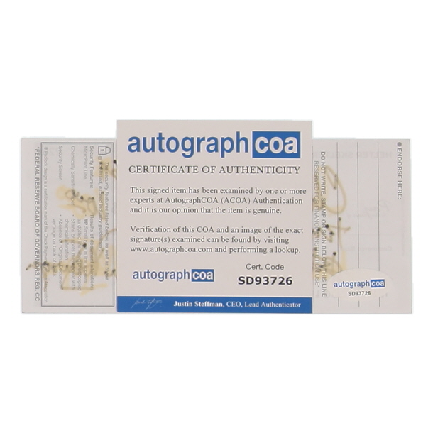 Charles Manson Signed Check (ACOA) at PristineAuction.com Charles Manson Signed Check (ACOA) at PristineAuction.com