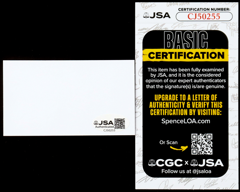 Christian Bale Signed "American Psycho" Business Card (JSA) at PristineAuction.com Christian Bale Signed "American Psycho" Business Card (JSA) at PristineAuction.com