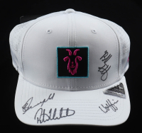 Range Goats LIV Golf Adjustable Snapback Hat Signed By (4) With Bubba Watson, Peter Uihlein, Matt Wolff, Ben Campbell (Beckett) at PristineAuction.com