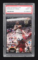 Shaquille O'Neal 1992 Topps Stadium Club #247 RC (PSA 9) at PristineAuction.com