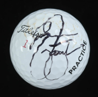 Rickie Fowler Signed Titleist Practice Golf Ball (Beckett) at PristineAuction.com