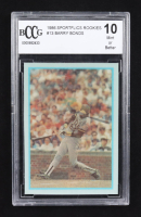 Barry Bonds 1986 Sportflics Rookies #13 RC (BCCG 10) at PristineAuction.com
