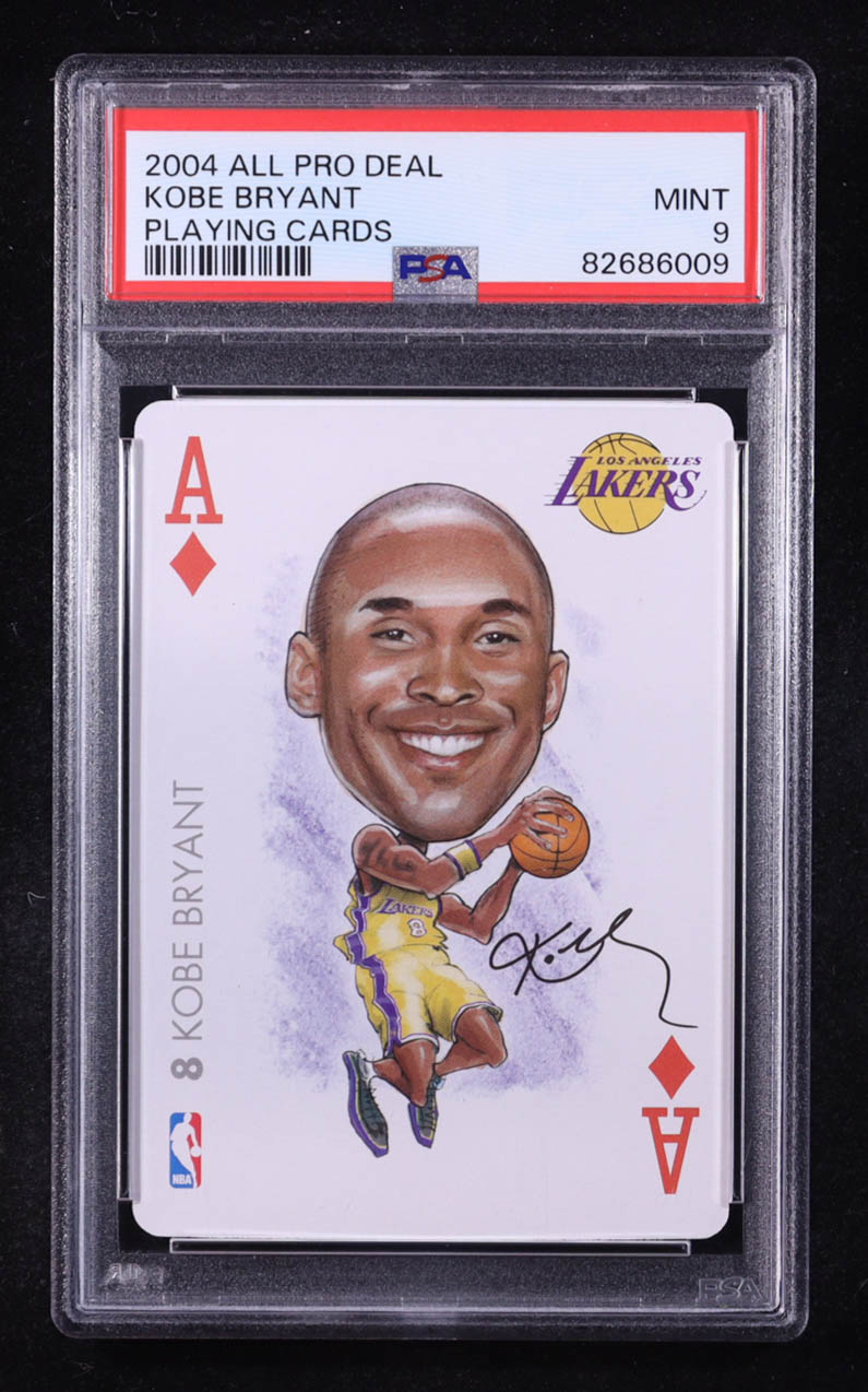 Kobe Bryant 2004 All Pro Deal Playing Card #NNO (PSA 9) at PristineAuction.com Kobe Bryant 2004 All Pro Deal Playing Card #NNO (PSA 9) at PristineAuction.com