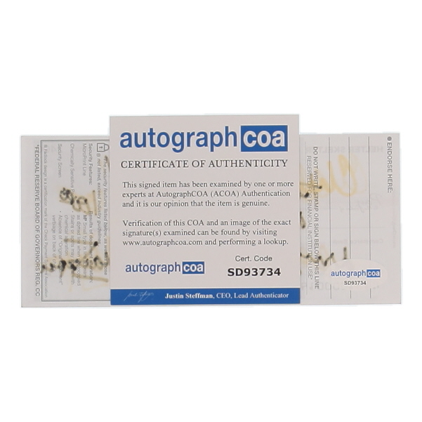 Charles Manson Signed Check (ACOA) at PristineAuction.com Charles Manson Signed Check (ACOA) at PristineAuction.com