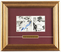 Willie Mays Signed Giants Custom Framed Photo Display with Title Plaque (JSA) at PristineAuction.com