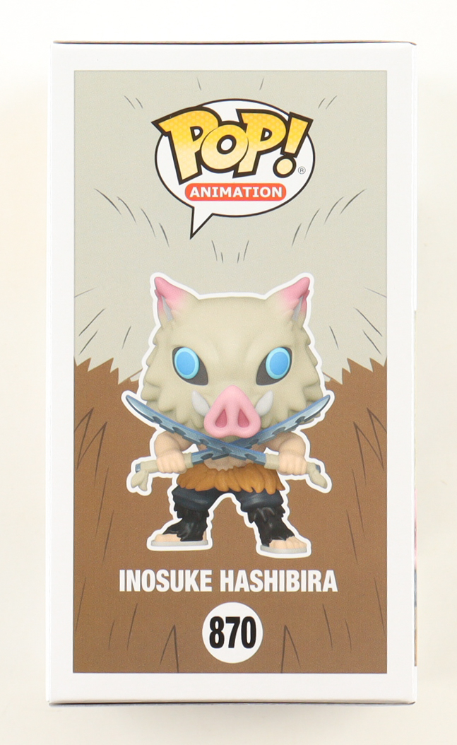 Inosuke Hashibira "Demon Slayer" #870 Funko Pop! Vinyl Figure at PristineAuction.com Inosuke Hashibira "Demon Slayer" #870 Funko Pop! Vinyl Figure at PristineAuction.com