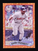 Kirby Puckett 2024 Topps '89 Topps Series 2 Orange Foil #89B226 #9/25 at PristineAuction.com
