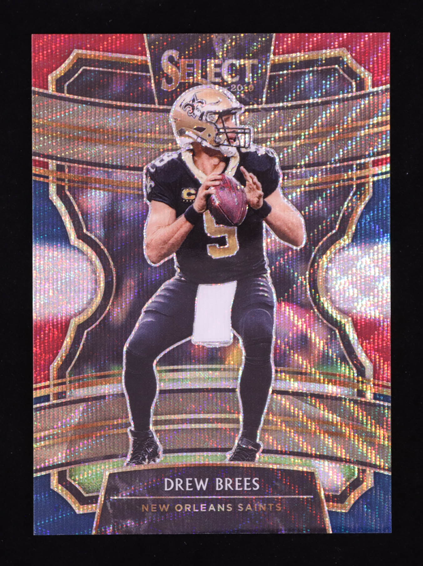 Drew Brees 2019 Select Prizm Tri Color #72 #3/199 at PristineAuction.com Drew Brees 2019 Select Prizm Tri Color #72 #3/199 at PristineAuction.com