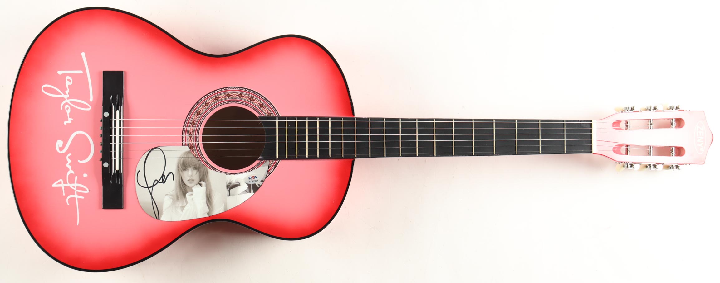 Taylor Swift Guitar with Signed Custom Insert Pickguard (PSA) at PristineAuction.com Taylor Swift Guitar with Signed Custom Insert Pickguard (PSA) at PristineAuction.com