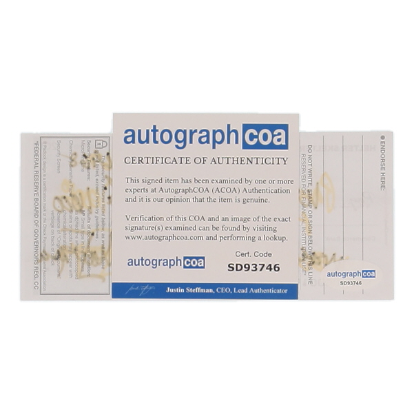 Charles Manson Signed Check (ACOA) at PristineAuction.com Charles Manson Signed Check (ACOA) at PristineAuction.com